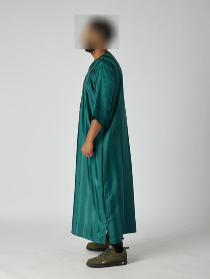 Jawhara Moroccan Gandoura - Royal Green